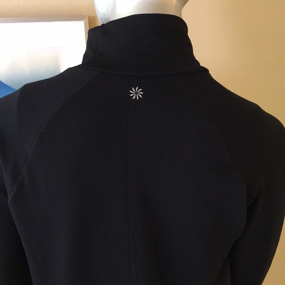 ATHLETA | Flurry Seamless Turtleneck Top Black - Picture 13 of 16